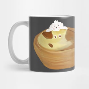 Cute Dog Egg Tart Mug